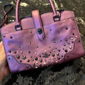 NWOT Coach purple Bag